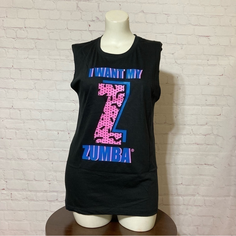 12 PCs of ZUMBA TANKs XS/S  nwot I want my Z - Zumba 12pack 4 each color - Picture 6 of 6
